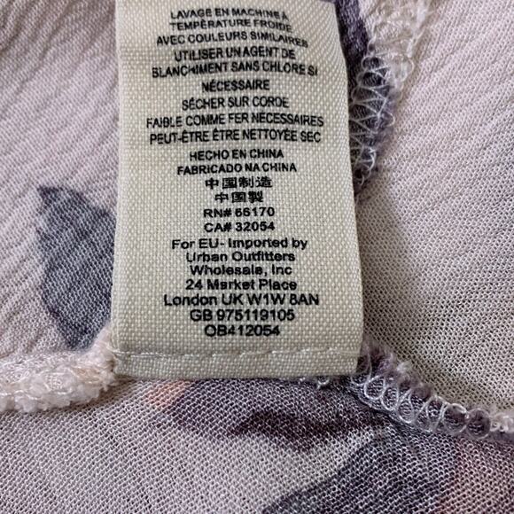 Free People Dress Size Small Whimsical Pearl Combo Mini Pockets Fairy OB412054 - Picture 5 of 7